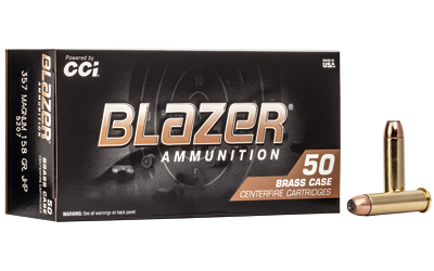 CCI5207_1 CCI Blazer Brass .357 Magnum 158 gr JHP 50 rd