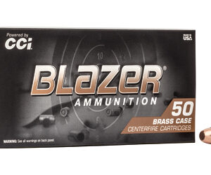 CCI Blazer Brass .40 S&W 165 gr FMJ 50rd