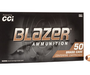 CCI Blazer Brass 10mm 180 gr FMJ Flat Nose – 50 rd
