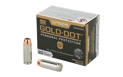 CCI54000GD_1 Speer Gold Dot 10mm 200gr GDHP 20rd