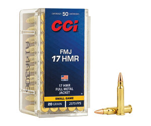 CCI GamePoint 17 HMR 20 gr FMJ – 50rd