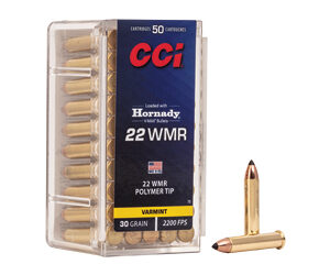 CCI V-MAX .22 WMR 30gr — 50 Rounds