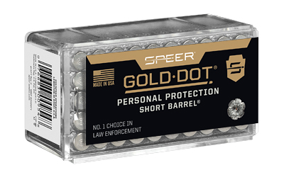 CCI954_1 Speer Gold Dot Short Barrel .22 WMR 40 gr HP – 50 rds