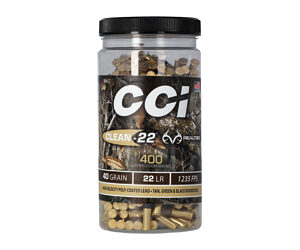 CCI Clean-22 .22 LR 40gr LRN 400rd Bottle