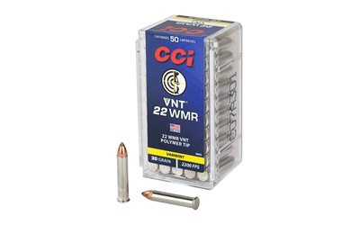 CCI969CC_1 CCI 22 WMR 30gr VNT Varmint Tip 50 rd