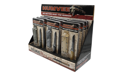 CCOHMV-DB-USMC_1 CBG HUMVEE NCK KNF DSPLY 12PC W/STH