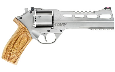Chiappa Rhino 60DS Revolver .357 Mag 6″ Nickel/Walnut