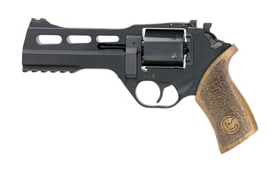 CHP340-245_1 Chiappa Rhino 50DS 9mm 5″ Walnut/Black 6rd