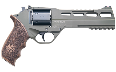 CHP340-282_1 Chiappa Rhino 60DS .357 Mag 6″ OD Green Walnut