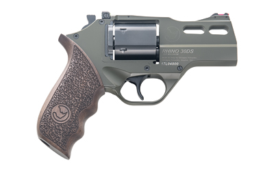 CHP340-285_1 Chiappa Rhino 30DS Hunter .357 Mag 3″ 6rd OD Green