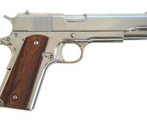 Cimarron 1911A1 .45 ACP 5-inch Nickel Walnut