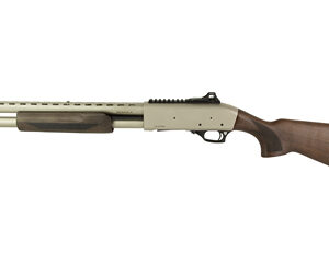 CITADEL Mariner 12 Gauge Pump Shotgun 18.5in Nickel/Wood
