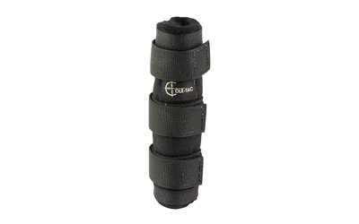 CLTMP101_1 COLE-TAC Metal Python Suppressor Cover – 6-inch Black