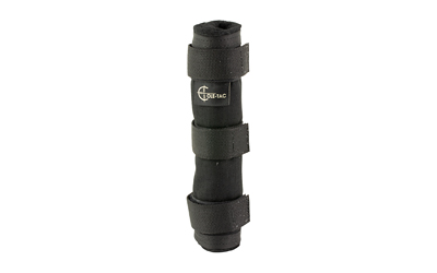 CLTMP201_1 Cole-Tac Metal Python Suppressor Cover 7.5″ Black
