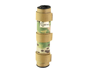 COLE-TAC Metal Python Suppressor Cover 7.5 inch MultiCam