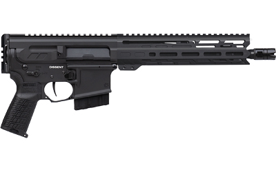 CMMG34A840F-AB_1 CMMG Dissent MK4 .338 ARC 10.5″ 10+1 Black Cerakote