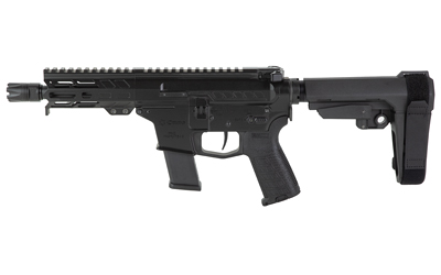 CMMG45A150F-AB_1 CMMG Banshee MKG .45 ACP Pistol 5in RipBrace Armor Black
