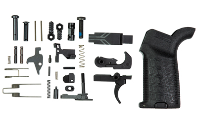 CMMG ZEROED Lower Parts Kit — AR-15, Black Grip & Ambi Safety