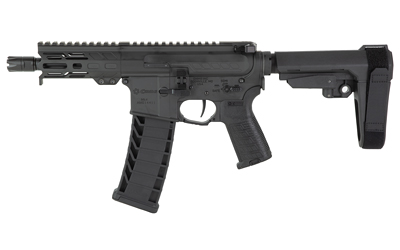 CMMG94AD90F-AB_1 CMMG Banshee MK4 9mm 5″ M-LOK RipBrace Pistol 30rd