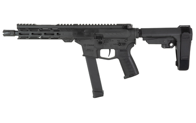CMMG99A520F-AB_1 CMMG Banshee MKGS Pistol 9mm 8-inch RipBrace Armor Black
