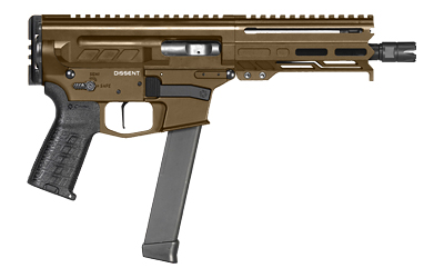 CMMG99A68A2-MB_1 CMMG Dissent MKGS 9mm Pistol — 6.50-inch Barrel