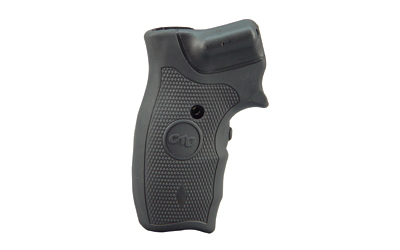 Crimson Trace Lasergrips LG-305 – S&W J-Frame Round Butt, Red