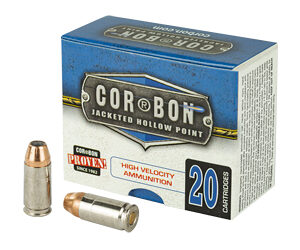 Cor-Bon 9mm Luger +P 90gr JHP — 20rd Box