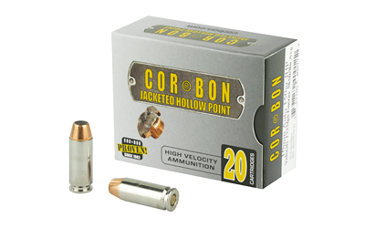 COR10150_1 Cor-Bon 10mm 150gr JHP — 20 Rounds/Box