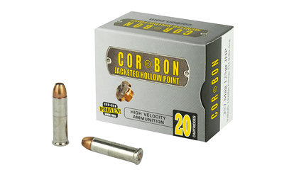 COR357125_1 Cor-Bon 125 gr JHP .357 Magnum – 20rd Box