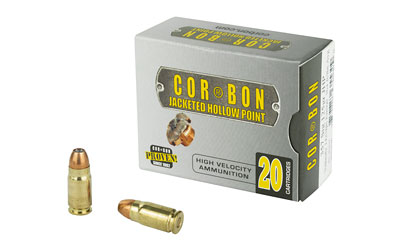 Cor-Bon 357 Sig 125gr JHP Handgun Ammo – 20/500