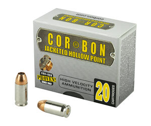 Cor-Bon .380 ACP 90 gr JHP — 20rd Box