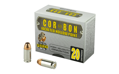 COR38090_1 Cor-Bon .380 ACP 90 gr JHP — 20rd Box