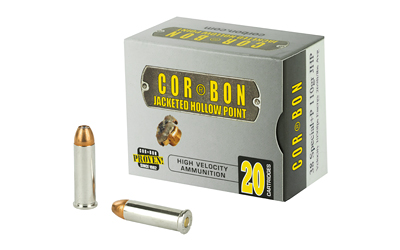 COR38110_1 Cor-Bon .38 Special +P 110 gr JHP — 20rd