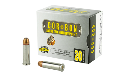 Cor-Bon .38 Special +P 125gr JHP, 20rd