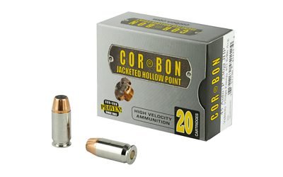 COR45230_1 Cor-Bon .45 ACP +P 230gr JHP – 20rd