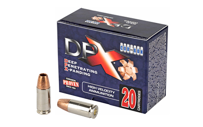 CORDPX09115_1 Cor-Bon DPX 9mm Luger +P 115 gr 20rd Box
