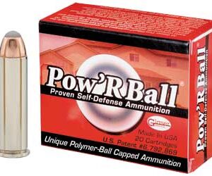 Glaser/Cor-Bon Pow’RBall .357 Mag 100 gr Polymer Tip, 20 rd