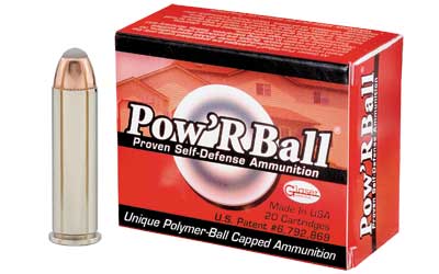 CORPB357100_1 Glaser/Cor-Bon Pow’RBall .357 Mag 100 gr Polymer Tip, 20 rd