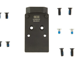 C&H Precision PLT CZ P-10 V4 to RMR Mount, Matte Black