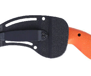 CRKT Bear Claw Hawkbill Fixed Knife, Orange Handle