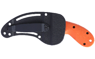CRK2511ER_1 CRKT Bear Claw Hawkbill Fixed Knife, Orange Handle