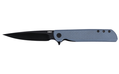 CRK3801KN_1 CRKT LCK+ PLAIN EDGE 3.38″ GRY/BLK
