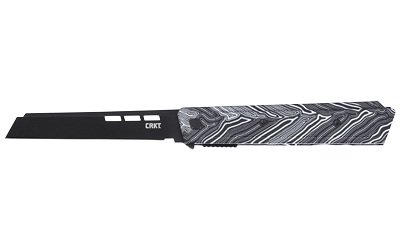 CRK3850W_1 CRKT ZEPHYR 3.22″ PLAIN EDGE WHT/BLK