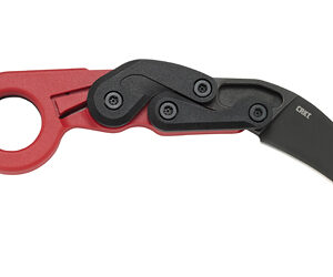 CRKT PROVOKE RED 2.47″ PLAIN EDGE
