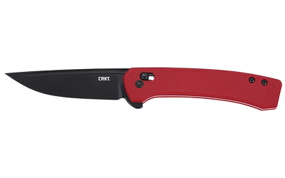 CRKT Q COMPACT 3.05″ PLAIN EDGE RED
