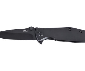 CRKT SLAG 2.95″ PLAIN EDGE BLACK