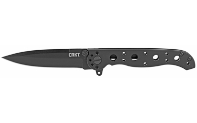 CRKM16-01KS_1 CRKT M16-01KS Spear Point Folding Knife, Black Oxide