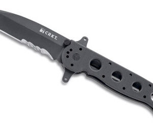 CRKT M16-14SFG Serrated Tanto Folding Knife, Black G10