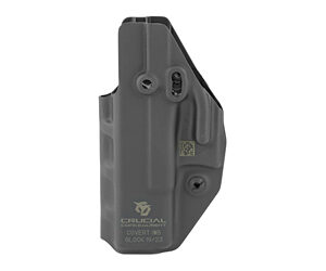 Crucial Concealment Covert IWB Holster for Glock 19 — Black