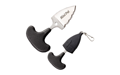 CS43NSK_1 Cold Steel Mini Pal 1″ AUS-8A Serrated Fixed Blade Knife